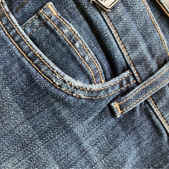 Current/Elliott Rolled Skinny Loved Tux Black Lace Jeans Size 26 - Picture 7 of 10